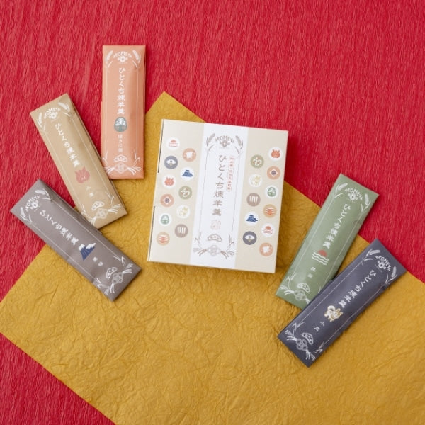 AKOMEYA TOKYO/ 榮太樓 ひとくち煉羊羹 5本入【吉祥紋様パッケージ】