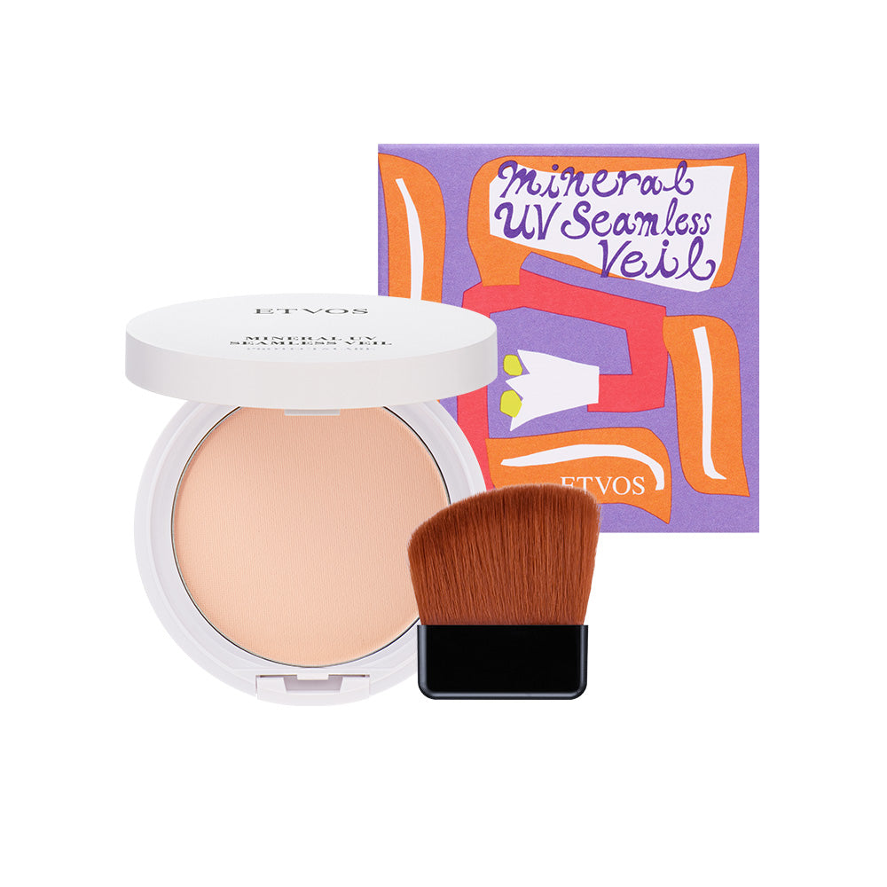 ミネラルＵＶシームレスベール（エアリーソフトブラシ付）