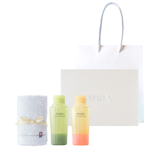 ギフトセット バスエッセンス （タオル・ハンディバッグつき/300ｍL）