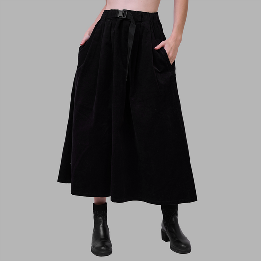 SKIRT | CORDUROY | COLLABO（black / Free）