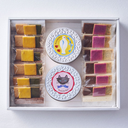 フェアリービスケットアソートC (プチカドー2種/ビスケット12pack・48枚)