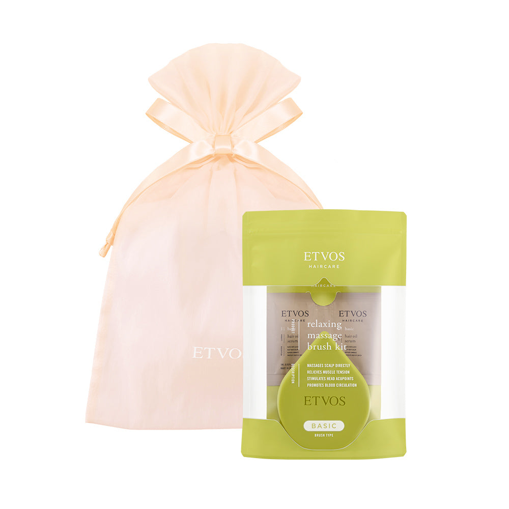 【ギフトラッピング】リラクシングマッサージブラシキット