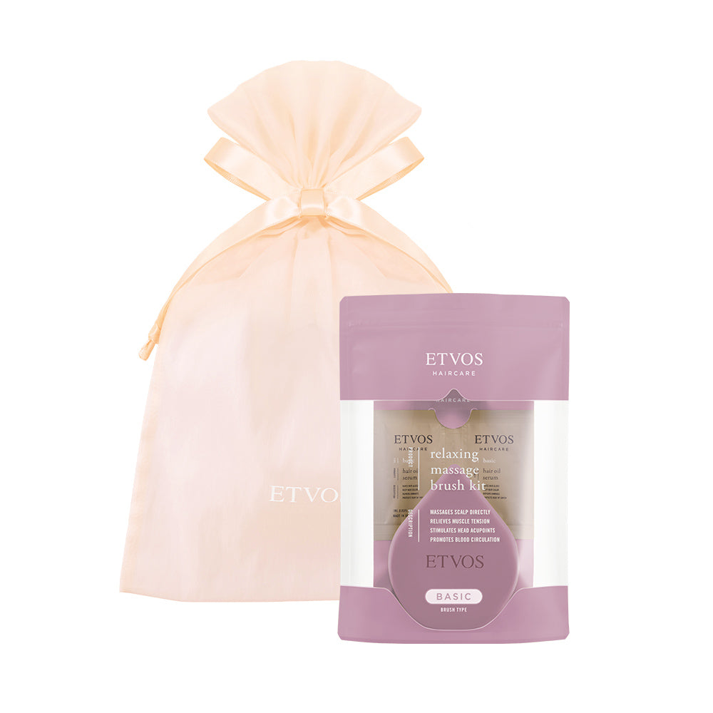 【ギフトラッピング】リラクシングマッサージブラシキット