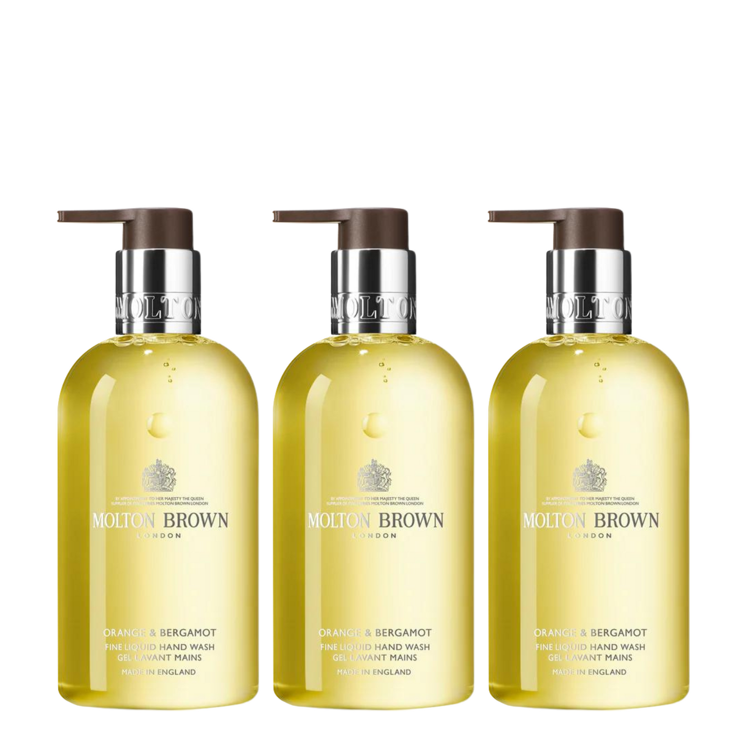 【MOLTON BROWN】オレンジ＆ベルガモット ハンドウォッシュ 300ml 3本セット