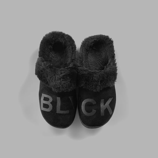 BLVCK SLIPPERS（black / L (27 cm)）