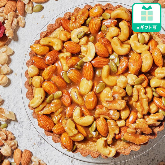 キャラメルナッツタルト