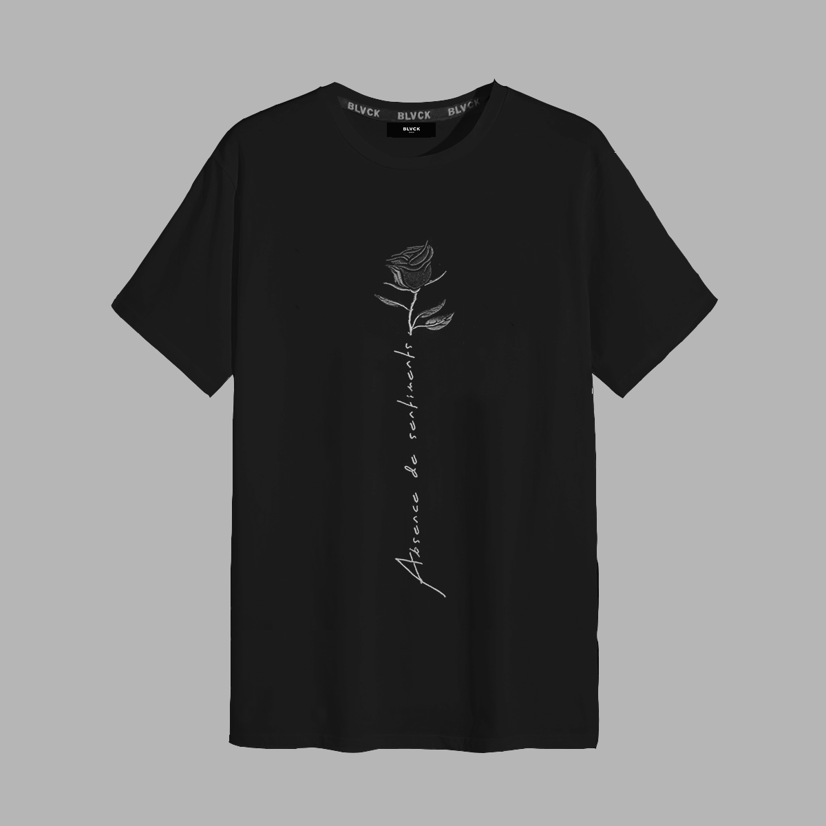 MELANCHOLY TEE | TERRY COTTON（black / S）