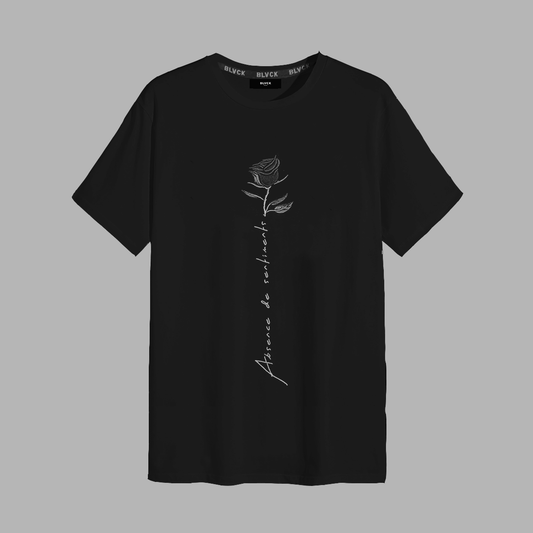 MELANCHOLY TEE | TERRY COTTON（black / S）