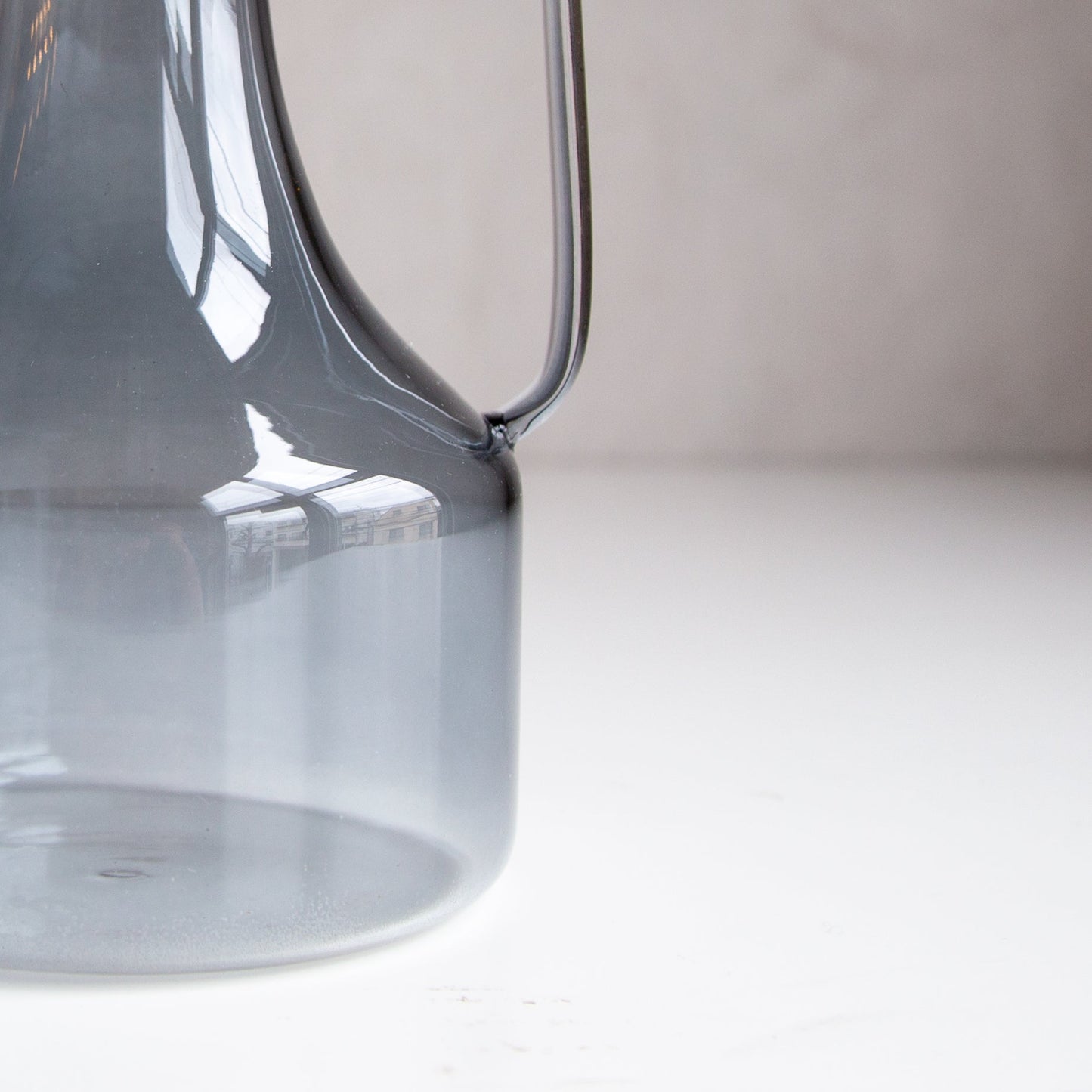 ライトリー GLASS Flower vase - Flask(grey)