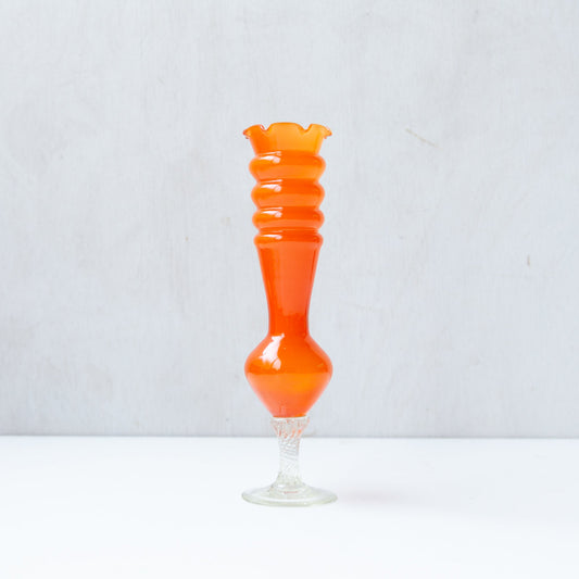 【LIFFT】Orange Cocktail Glass Vase, Italy