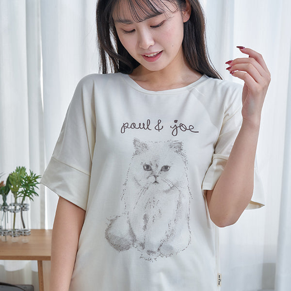 【PAUL&JOE】ワンポイントジプシー　Tシャツ　ホワイト