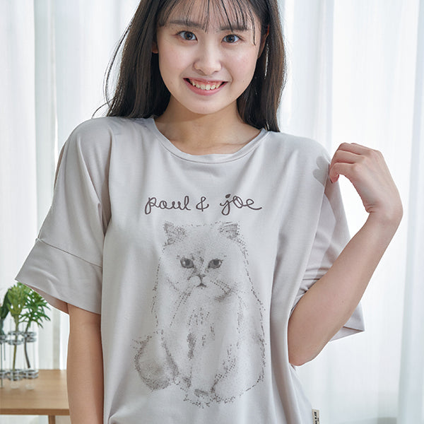 【PAUL&JOE】ワンポイントジプシー　Tシャツ　ブラウン