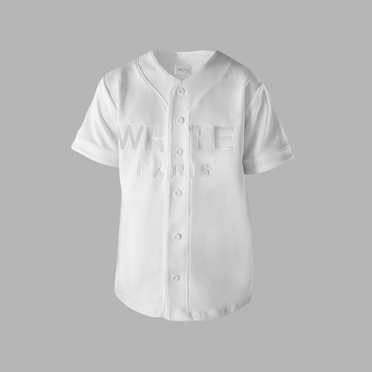 EXCLUSIVE BASEBALL SHIRTS | POLYSTER（white / XS）