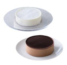 【冷凍ケーキ】レアチーズ＆ショコラムースセット