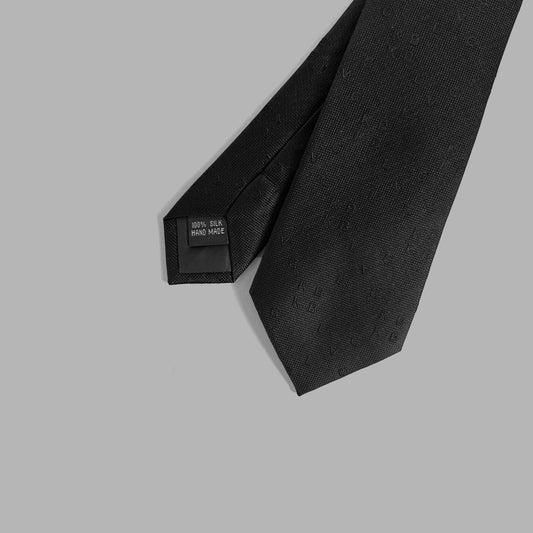 SILK TIE（black）