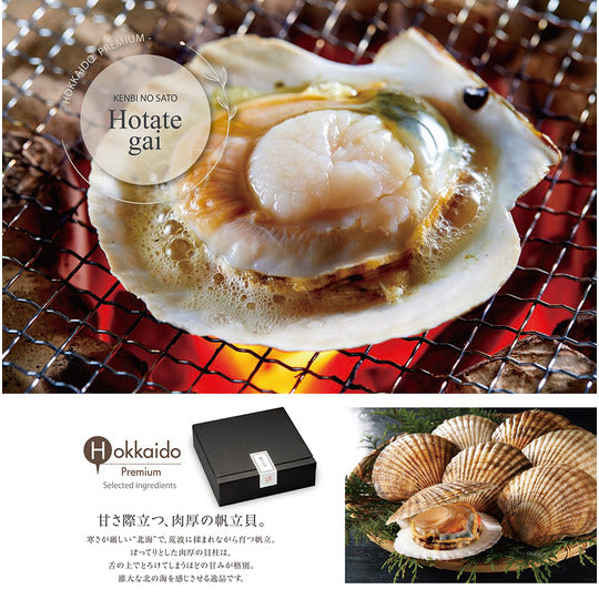 【HOKKAIDO PREMIUM GIFT】ほたて片貝　[MG004]【冷凍便】